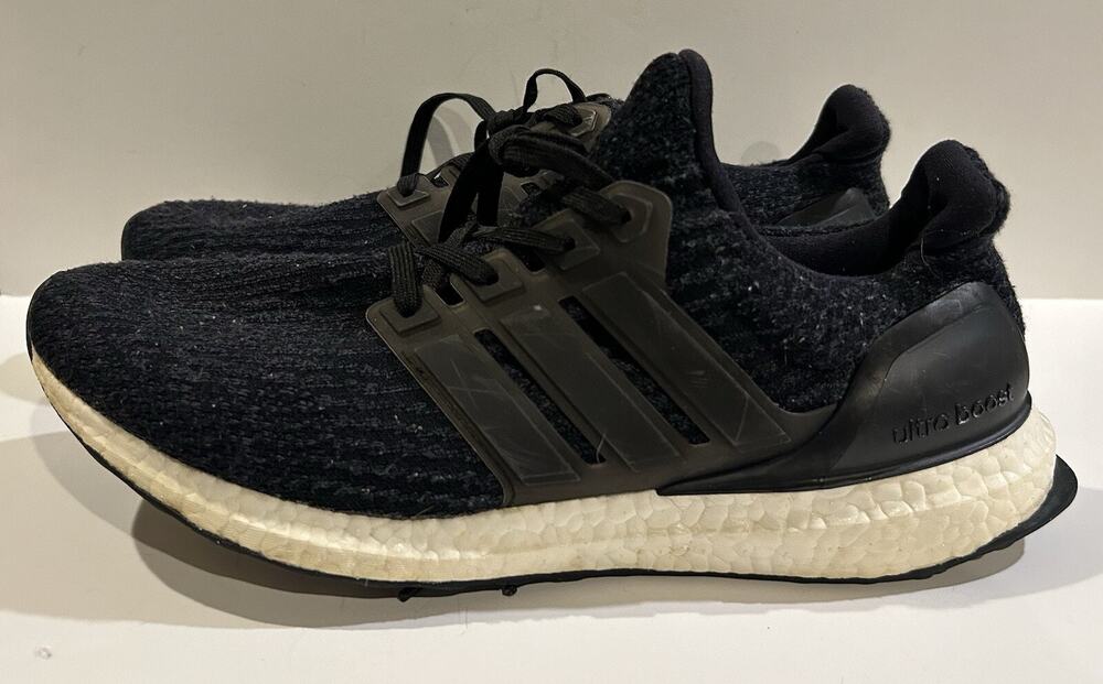 Adidas Women’s Ultraboost 3.0 S80682 Black White Running Shoes Sneakers Size 10